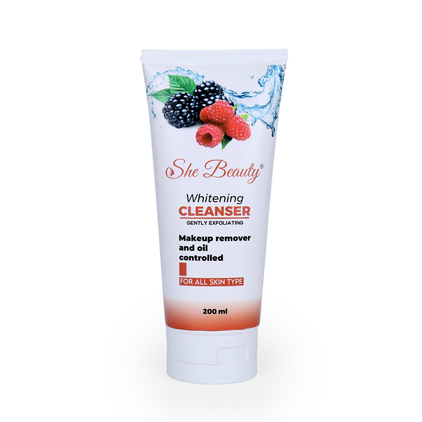 She Beauty Whitening Face Cleanser 200ml
