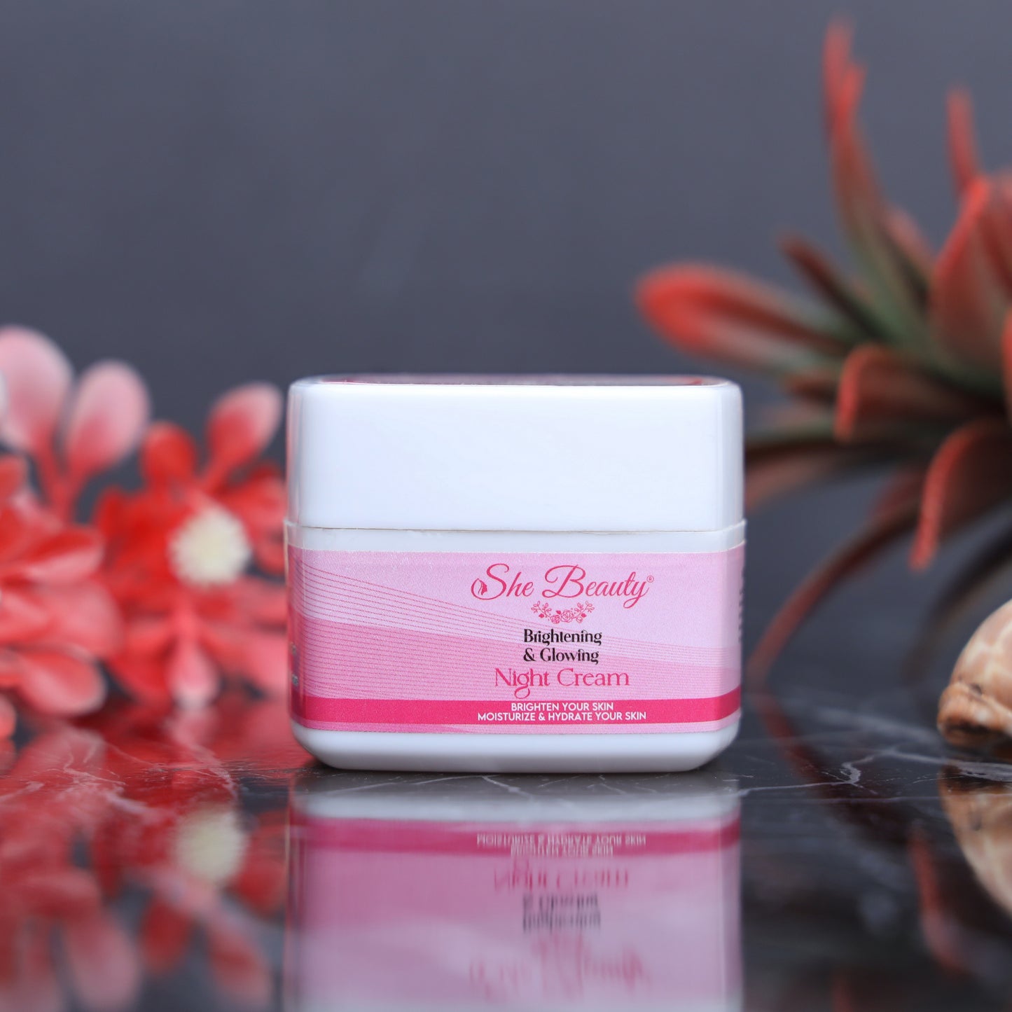 She Beauty Brightening & Glowing Face Night Cream 30g